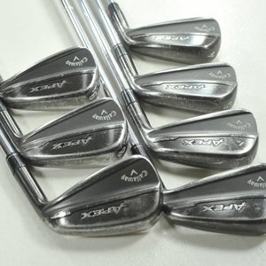 Callaway Apex Ti Fusion 4-PW Iron Set Regular Flex Right DG R300 Steel # 213007