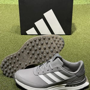Adidas S2G SL Spikeless Leather Golf Shoes IE3320 Gray/White - Choose Size