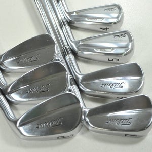 Titleist 620 MB 4-PW Iron Set X-Stiff Flex Right KBS $-Taper 130 Steel #212707