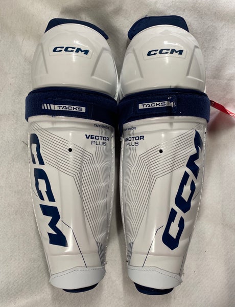NEW CCM Tacks Vector Plus Shin Guards 14"