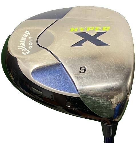 Callaway Hyper X 460cc Driver 9* RH Fujikura Fit-On X Stiff Graphite 44.5"
