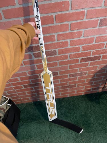 Senior True HZRDUS 5x4 Regular Goalie Stick 25" Paddle (Used)