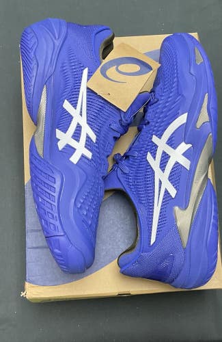 Asics Mens Court FF3 Size 11.5 (Dark Cobalt/White)