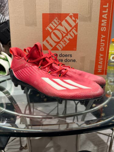 Men's Size M 10.0 (W 11.0) Adidas adizero Low Top Molded Cleats (Used)