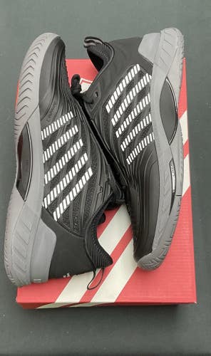 K-Swiss Mens Hypercourt Supreme 2 Size 12 Medium (BLK/STLGRY/FIRYRD)