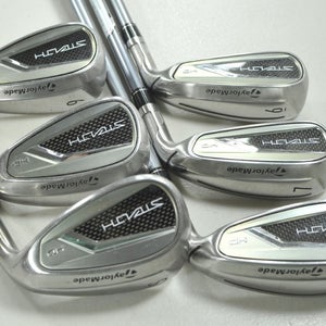 TaylorMade Stealth HD 6-PW,SW Iron Set Senior Flex Right 50g Graphite # 212914