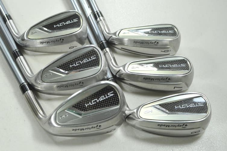 TaylorMade Stealth HD 6-PW,SW Iron Set Senior Flex Right 50g Graphite # 212914