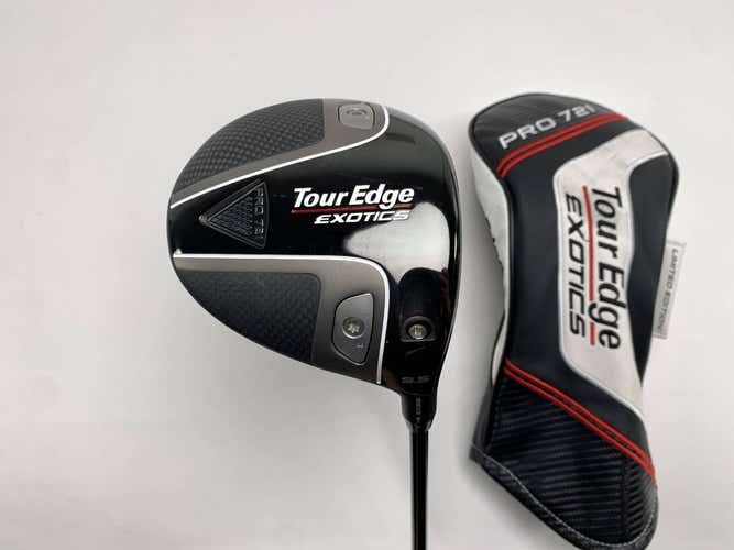 Tour Edge Exotics Pro 721 Driver 9.5* Tensei Blue Raw AV 65g Regular RH HC +1''