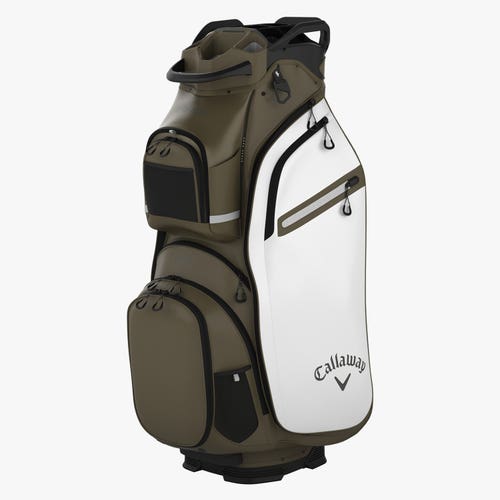 NEW 2026 Callaway Golf Cargo Olive/White Cart Golf Bag
