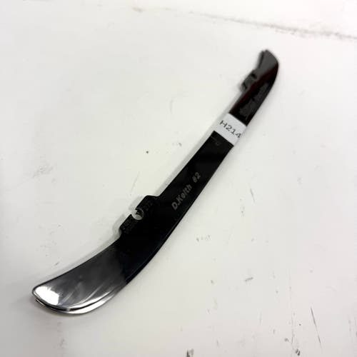 Used Bauer Tuuk 2 Bolt Step Black Steel | 272mm | Chicago Blackhawks Duncan Keith #2 | BH214