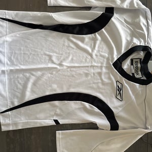 White Medium Adult Unisex Reebok Jersey (Used)