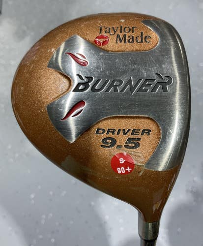 TaylorMade BURNER 9.5 Driver 44.5" Bubble Shaft S90 Plus Stiff Flex Graphite RH