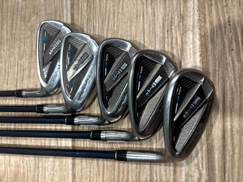 Men's 2021 TaylorMade SIM2 MAX Right Handed Iron Set Regular Flex