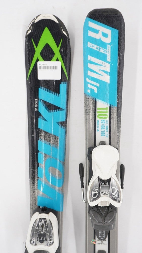 Volkl RTM Jr. Kids Skis with Bindings - 110 cm Used | SidelineSwap