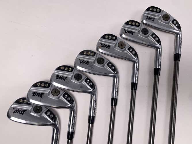 PXG 0311 P GEN5 Chrome Iron Set 5-PW+GW AeroTech SteelFiber i70 Regular RH