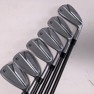 TaylorMade P790 2021 Iron Set 6-PW+AW SteelFiber i95 Private Reserve Stiff RH