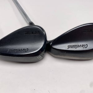 Cleveland RTZ Black Wedge Set 52* 10 | 58* 6 Dynamic Gold Spinner Tour Issue RH