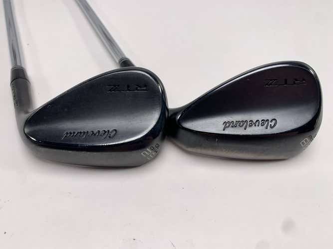 Cleveland RTZ Black Wedge Set 52* 10 | 58* 6 Dynamic Gold Spinner Tour Issue RH