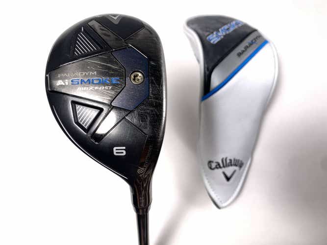 Callaway Paradym Ai Smoke Max Fast 6 Hybrid 27* Tensei Blue R2 Senior RH HC