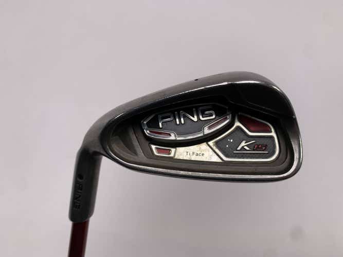 Ping K15 Single 7 Iron Black Dot TFC149 Regular Graphite Mens LH