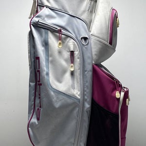 Cobra Lightweight Ladies Cart Bag White 14-Way Divide Single Strap Golf Bag