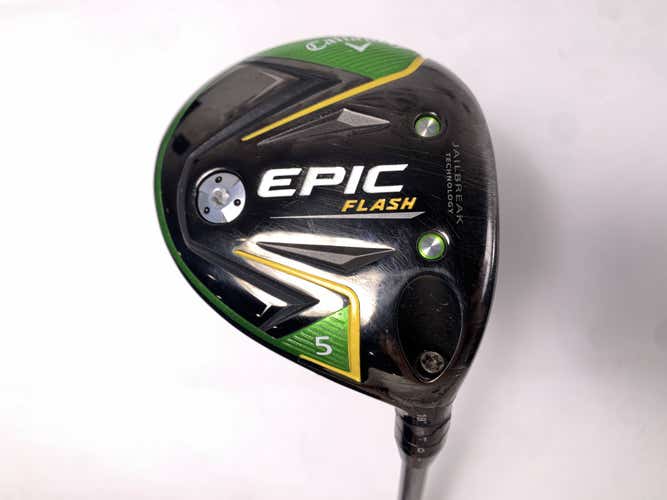 Callaway EPIC Flash 5 Fairway Wood 18* Project X Even Flow 5.5 55g Regular RH