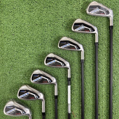 Cobra Aerojet One Length Iron Set 5-PW GW KBS PGI 85 Stiff Flex -1/4 Short