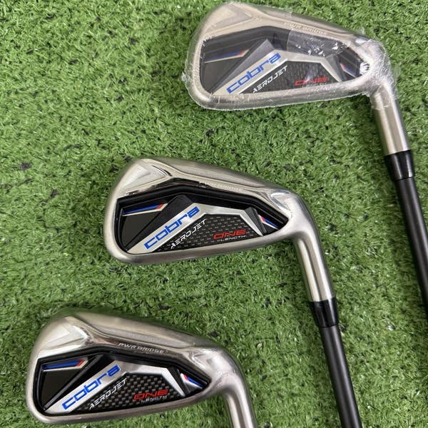 Fer Cobra Aerojet 4 - 18.5° - KBS Tour Lite Acier Regular - Droitier - Neuf