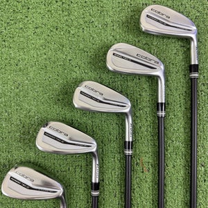 READ Cobra Forged Tec X 2023 Iron Set 7-PW GW Graphite MMT 70 Regular Flex