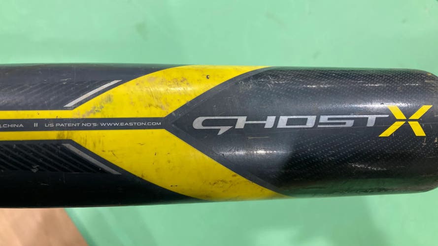 Used USABat Certified 2018 Easton Ghost X Composite Bat 29" (-10)