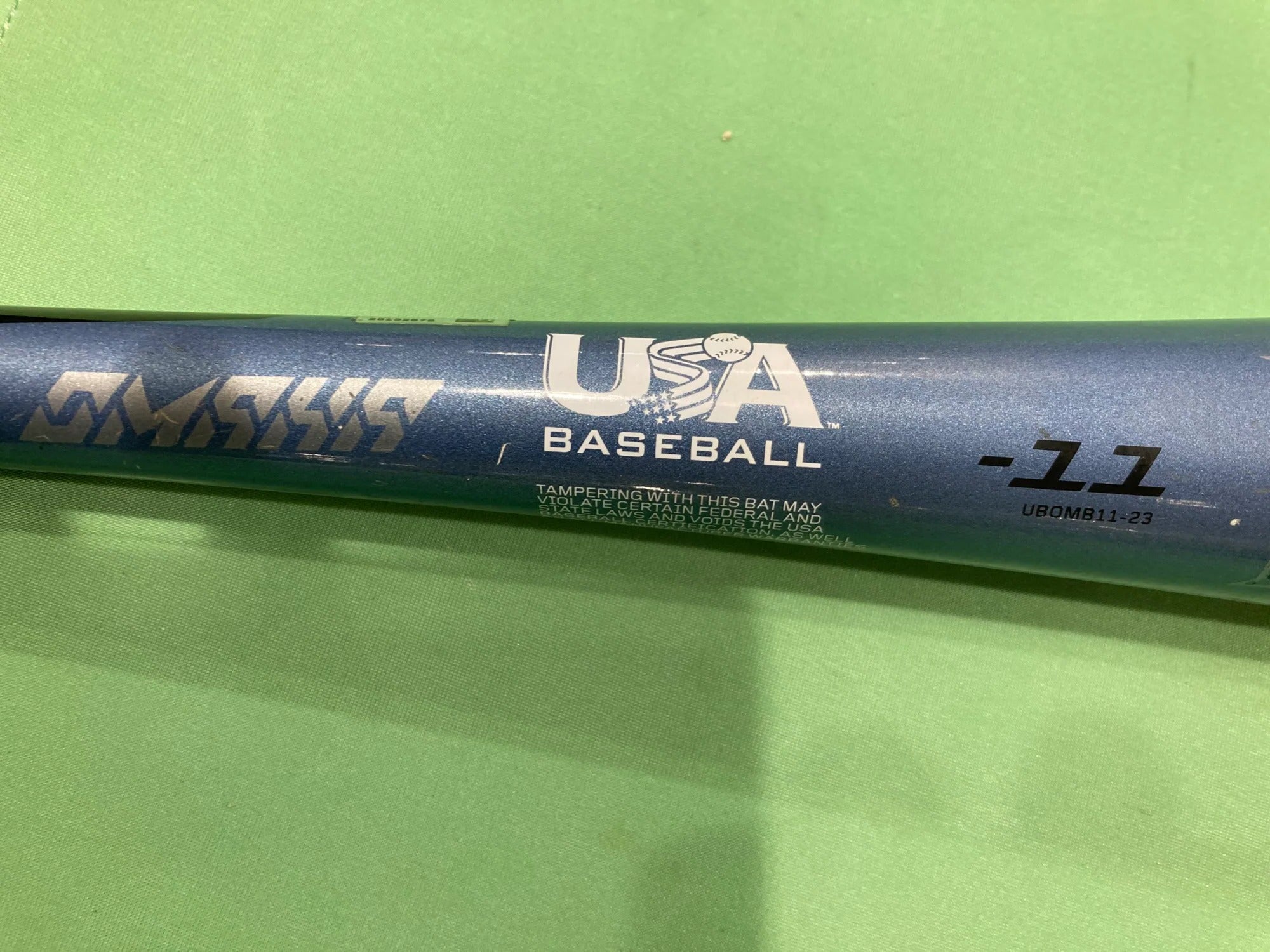 Batte De Baseball Louisville Slugger Omaha USA 29" 18 Oz (-11), Bleue, Jeune