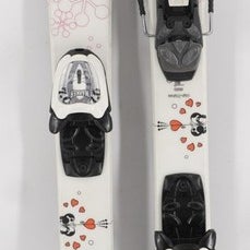 Rossignol Fun Girl Junior Skis with Bindings - 130 cm Used