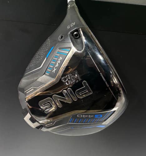 Ping G440 MAX Driver 10.5* Stiff Tensei 1K Black 65g LH Used