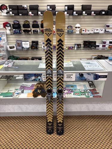 Black Crows Justis 183.1cm USED 25/26 W/ Marker Mwerks Griffon Mounted To 28.5