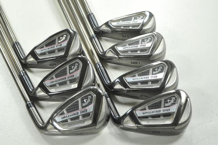 Callaway Big Bertha OS 2016 5-PW,AW Iron Set Senior Flex Right Graphite # 212274