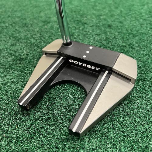 Odyssey Microhinge #7 DB Mallet Putter Men's Right Hand CLEAN! Steel Shaft 35.5"