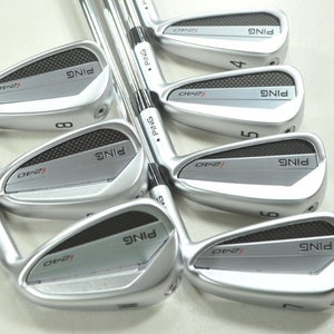 Ping i240 4-W Iron Set Stiff Flex Black Dot RH NS Pro Modus3 Tour Steel #212832
