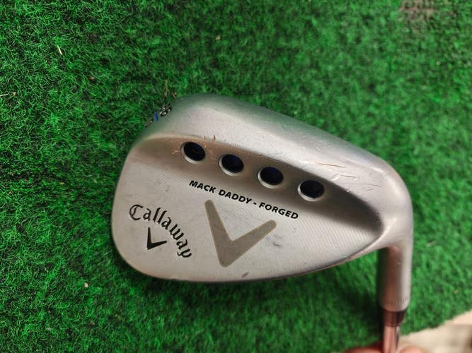 Callaway Mack Daddy Forged Sand Wedge SW 56 Degree 56.10 R Grind S200 Stiff Flex