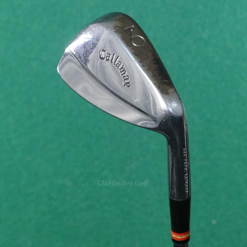 VINTAGE The Callaway Edge Single 9 Iron Apollo Stepped Steel Stiff *READ*