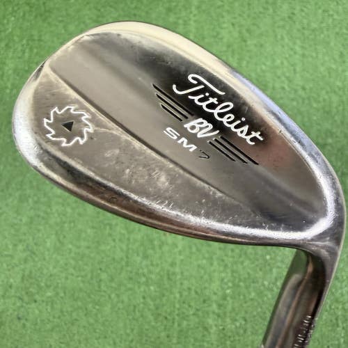 Titleist Vokey SM7 60 10S S Grind Lob Wedge Brushed Nickel Dynamic Gold S300