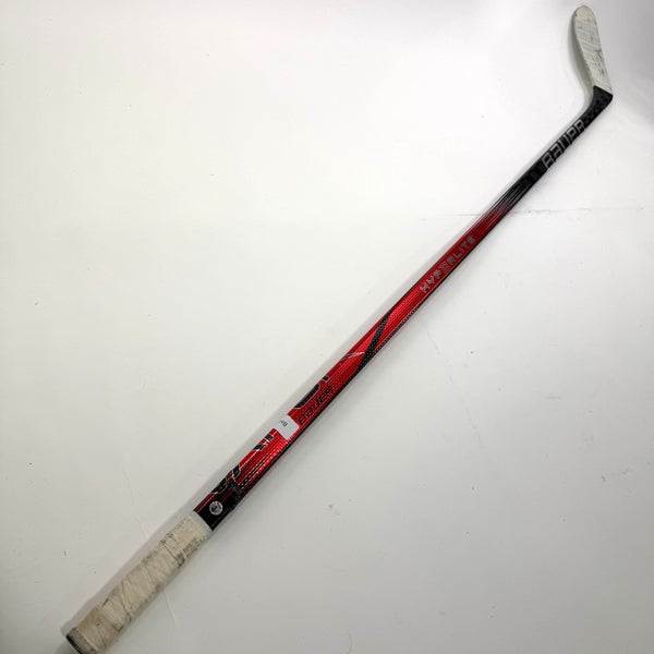 Broken Left Red Bauer Hyperlite 2 | 95 Flex P28 Curve Grip | Colton Dach | BH180