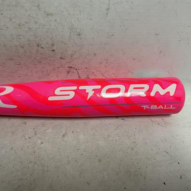 Used Rawlings Storm RTB5S12 BB/SB T-Ball Bat Pink 26" 11855-S000200123