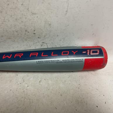 Used Mizuno PWR Alloy 340568 USA 2 5/8 Baseball Bat 29" 11855-S000200119