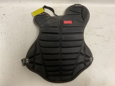 Used Rawlings Catchers Chest Protector Black Adult 11855-S000200080