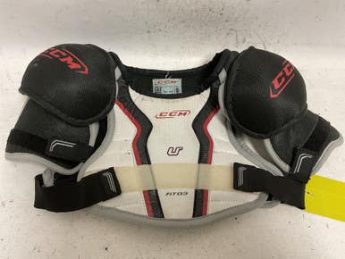 Used CCM U FIT 03 Youth Shoulder Pads LG 11855-S000200078