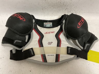 Used CCM U FIT 03 Youth Shoulder Pads LG 11855-S000200078