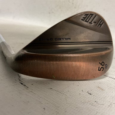 Used Taylormade HI-TOE MILLED GRIND Golf Wedge Mens RH Brown 56 Degree 11855-S000200066