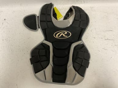 Used Rawlings CPR2N-YOUTH-REVA Catchers Chest Protector Black Youth 11855-S000200058