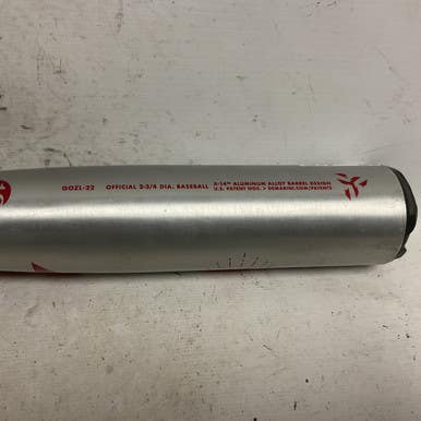 Used Demarini The Goods GOZL-22 USSSA 2 3/4 Baseball Bat Silver 31" 11855-S000200051