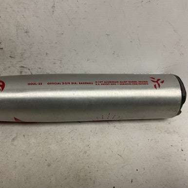 Used Demarini The Goods GOZL-22 USSSA 2 3/4 Baseball Bat Silver 31" 11855-S000200051